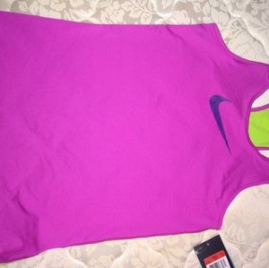 Nike Pro Racer back girls Large